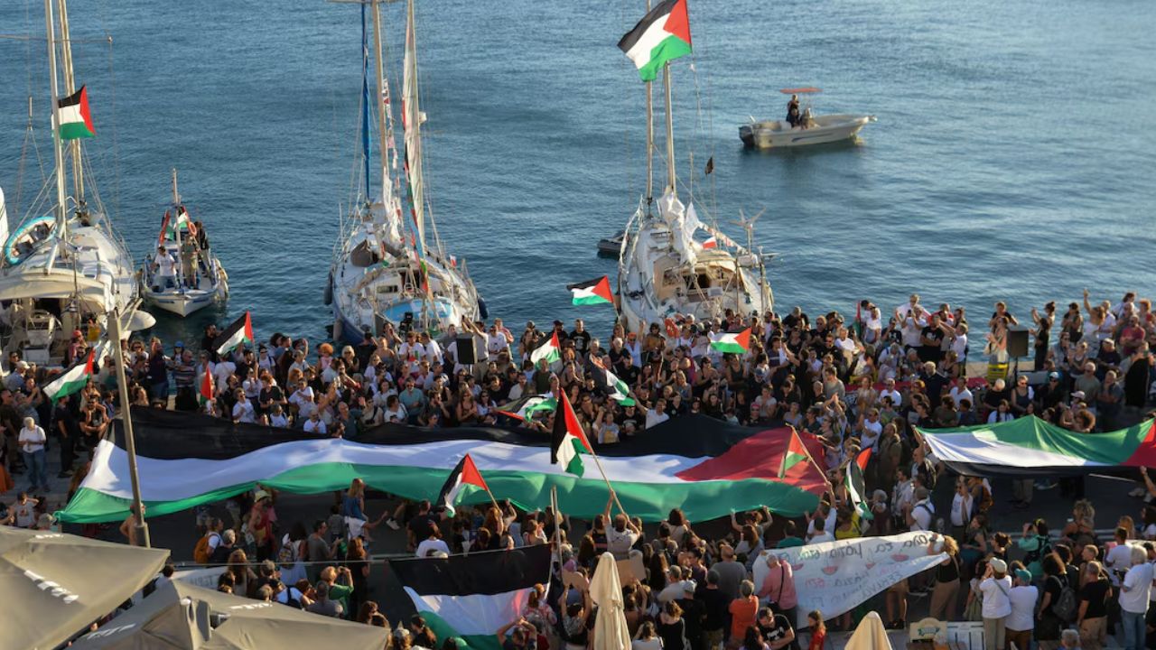 Italy, Spain deploy navy ships to assist Gaza aid flotilla