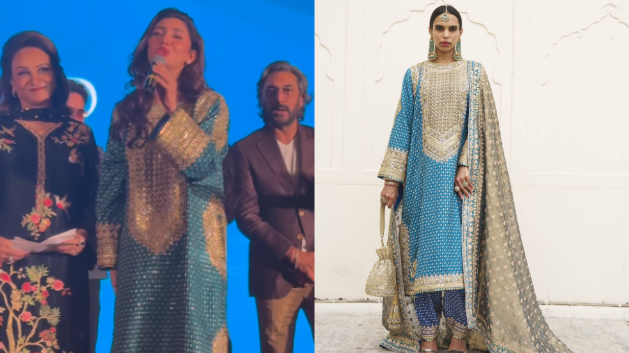Mahira Khan’s Iqbal Hussain dress steals the show at charity event in Houston