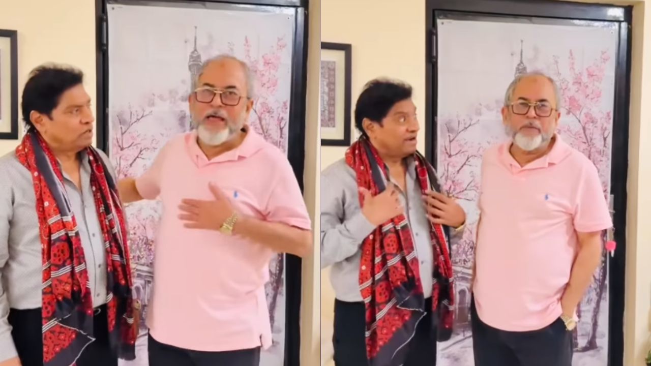 Ayaz Khan gifts Ajrak to Johnny Lever in heartwarming cultural exchange video