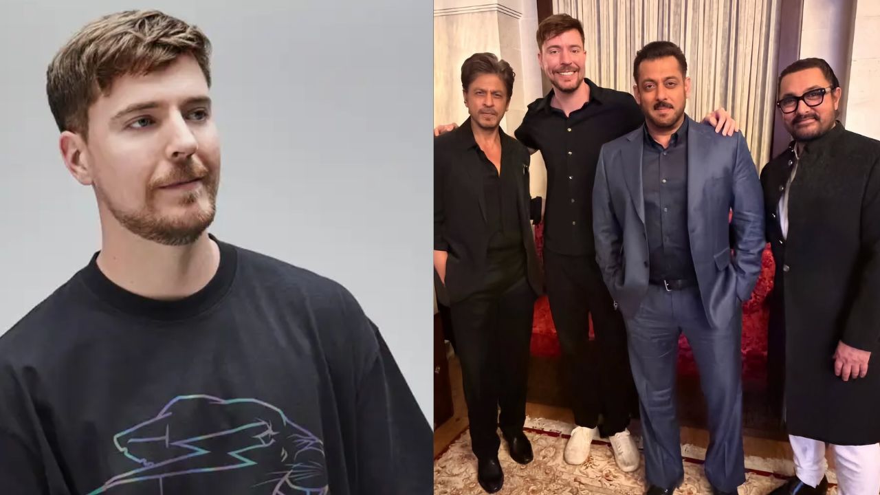 Mr Beast breaks the internet with Shah Rukh, Salman and Aamir Khan photo