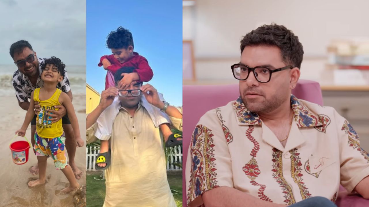 ‘A real man’; Yasir Hussain says changing his son’s diaper is part of the job