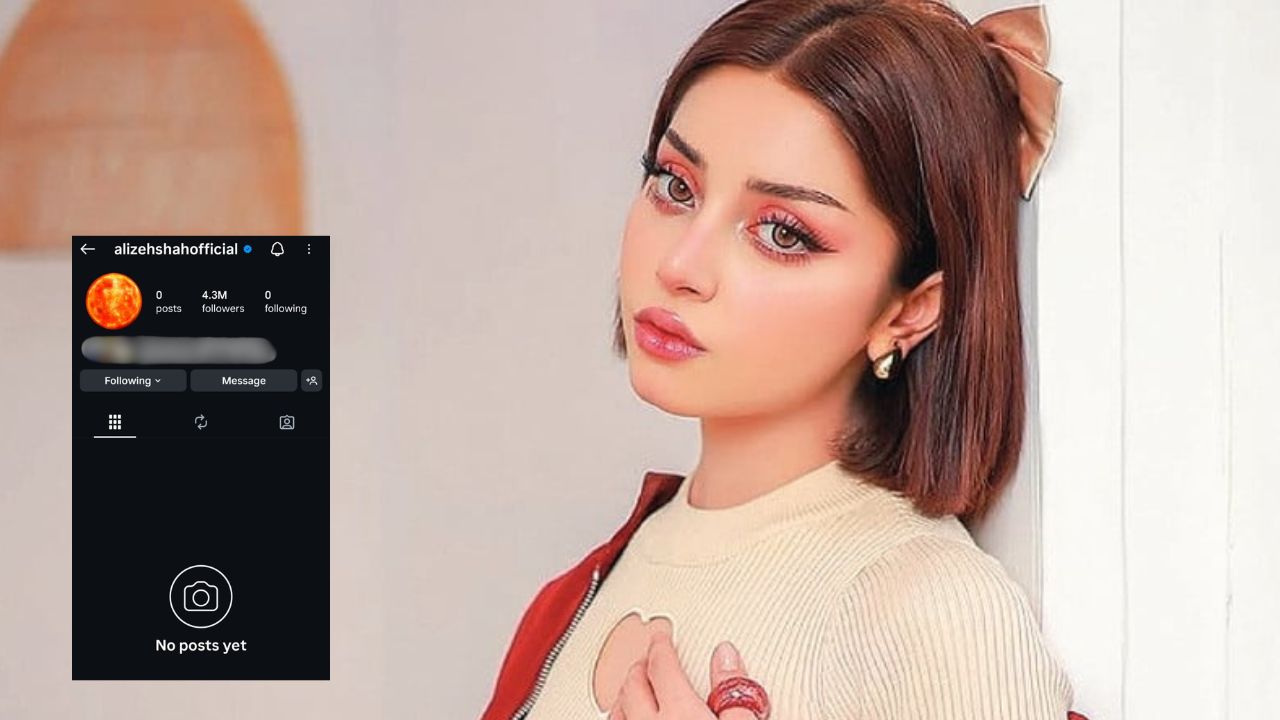 Alizeh Shah wipes Instagram account, opens up about grief