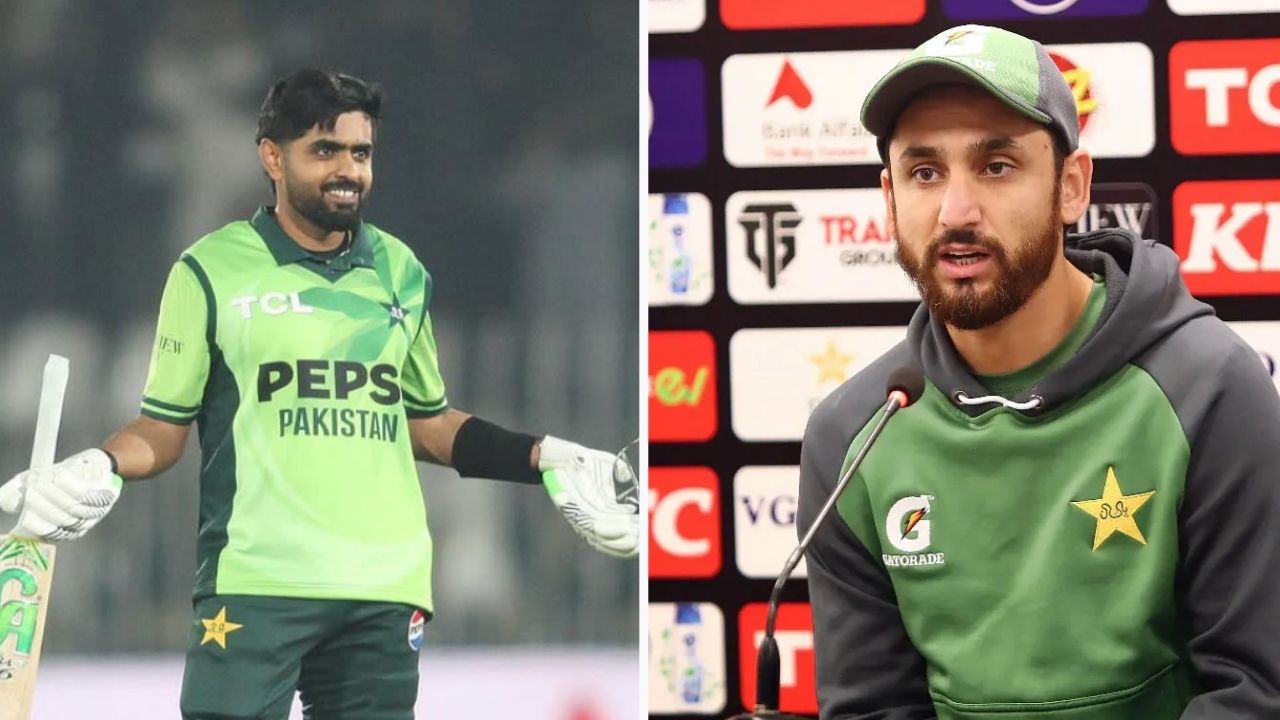 Salman Agha teases mystery behind wife’s Babar Azam century post