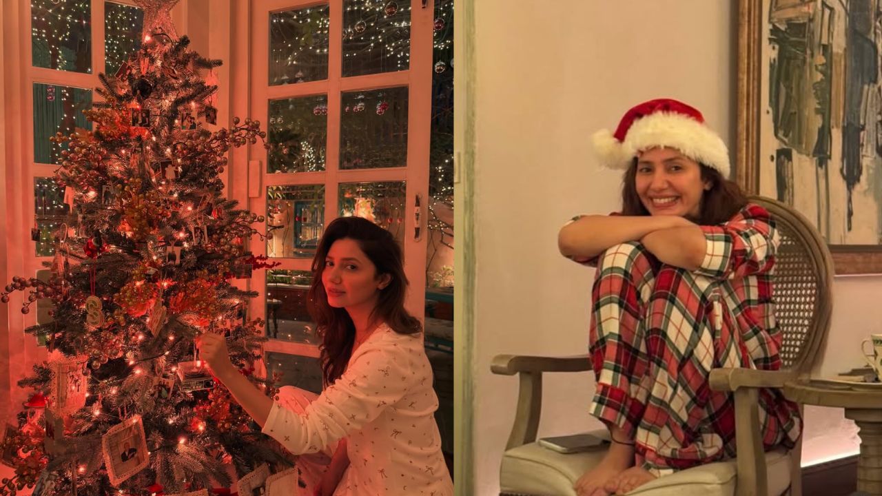 Internet divided over Mahira Khan’s Christmas celebration