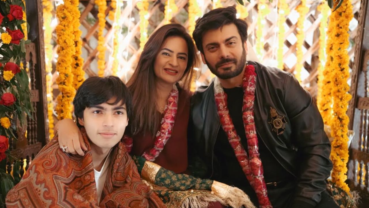 Fawad Khan celebrates 21 years of marriage with wife Sadaf in mehndi-themed party