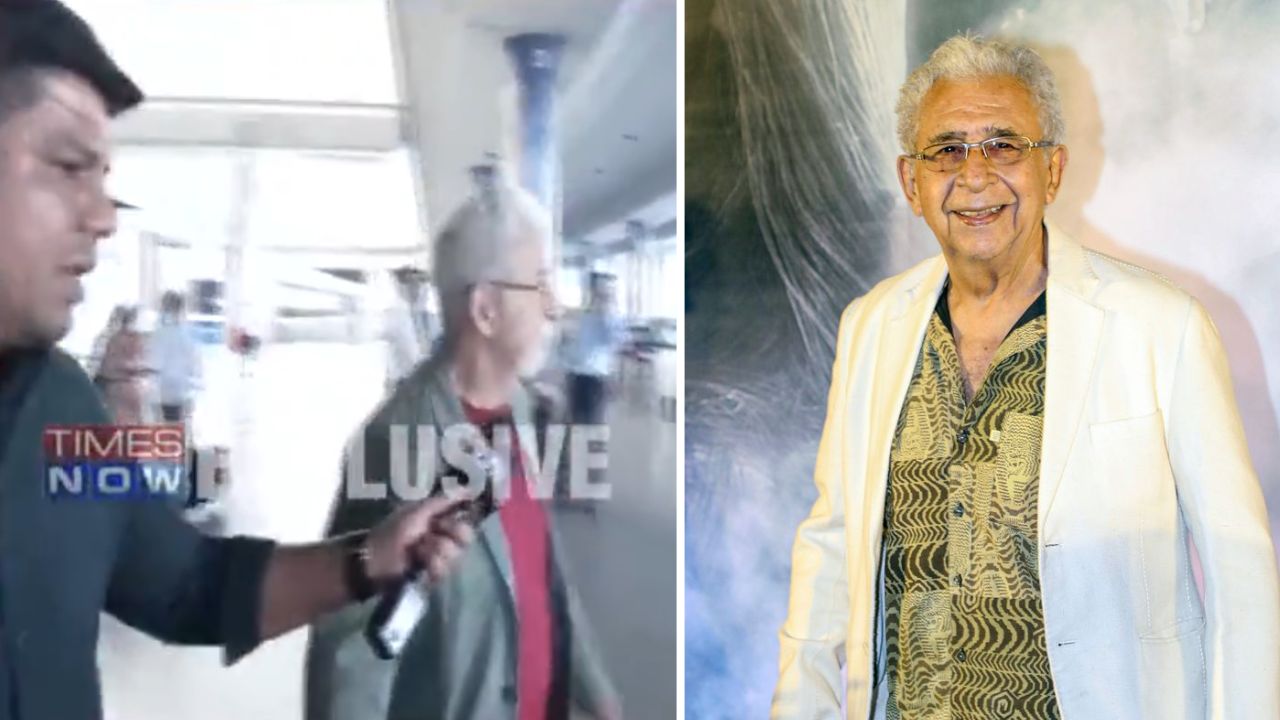 ‘You are harassing me’: Furious Naseeruddin Shah lashes out at pestering reporter