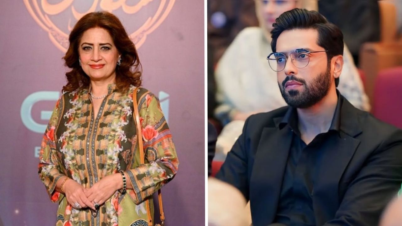Fahad Mustafa, Atiqa Odho apologise to each other after heated exchange