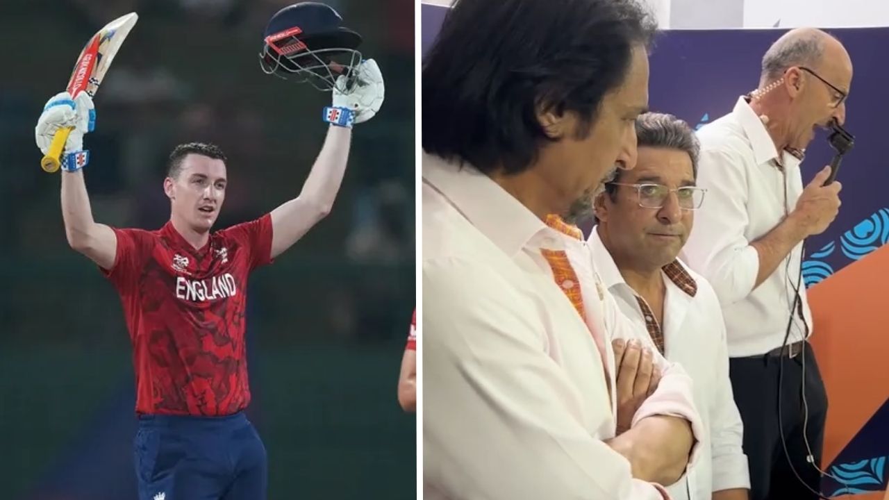 Internet reacts to ’emotional’ Wasim Akram, Ramiz Raja during Brook’s knock against Pakistan