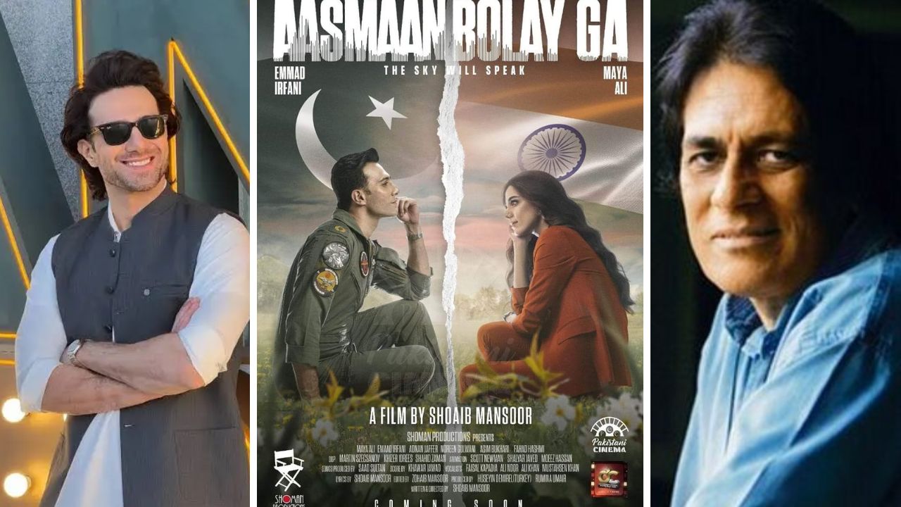Emmad Irfani urges Shoaib Mansoor to clarify status of unreleased film ‘Aasmaan Bolay Ga’