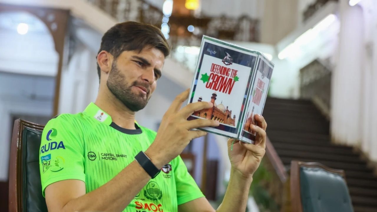 Shaheen Afridi fined Rs1 million by Lahore Qalandars